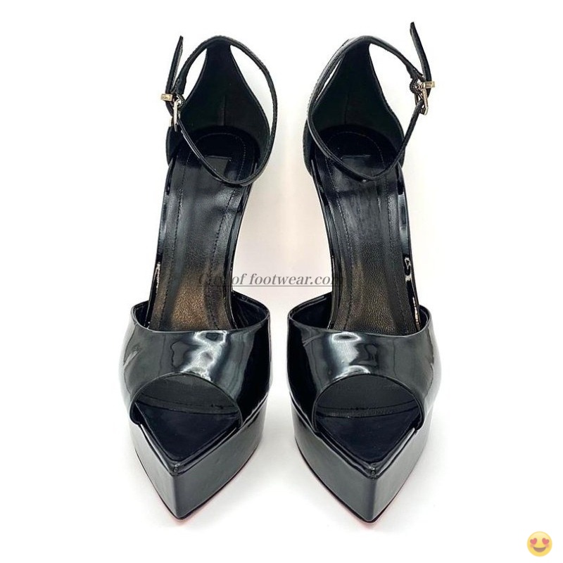 2026 Women's black/nude patent - Casual Sandal Leather reseña y precio