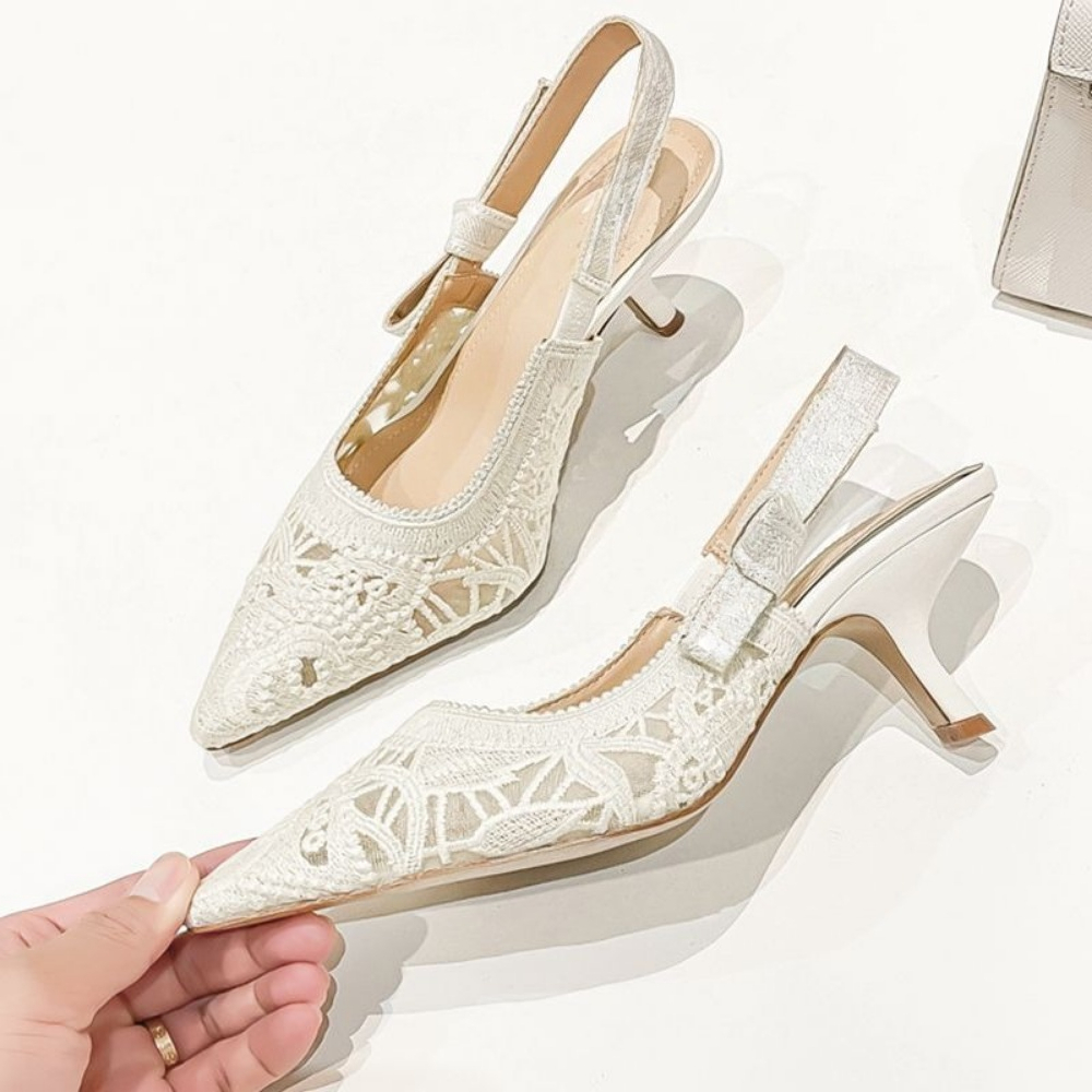 Genuine Leather High Heel Sand - Casual Sandal Leather reseña y precio