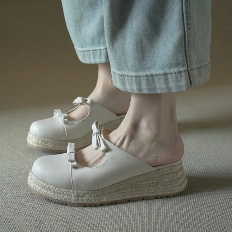 Metallic Mary Jane Mules for W - Espadrille Slip On reseña y precio