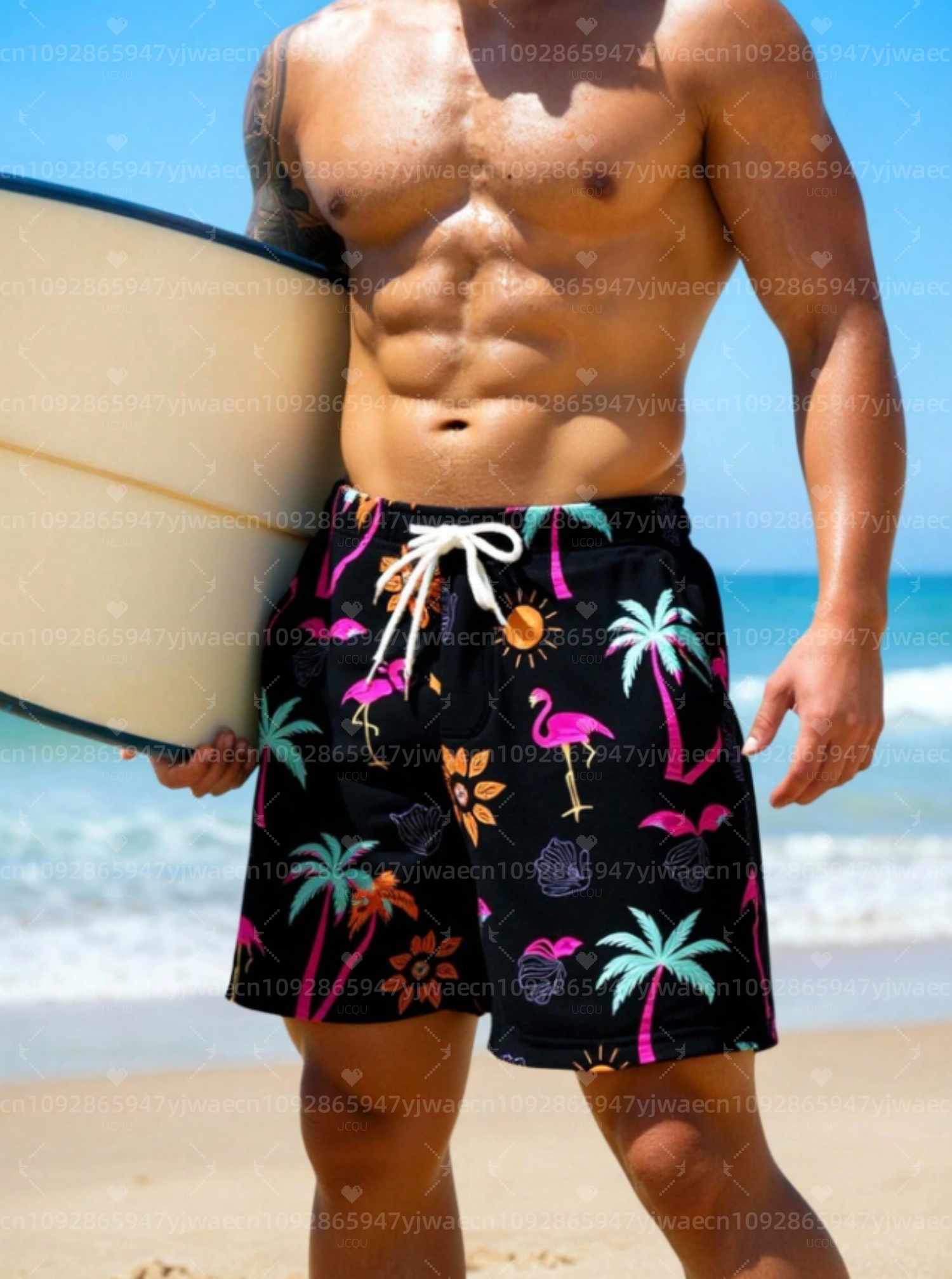 Summer Men Board Surf Shorts H - Trunks Board Surf reseña y precio