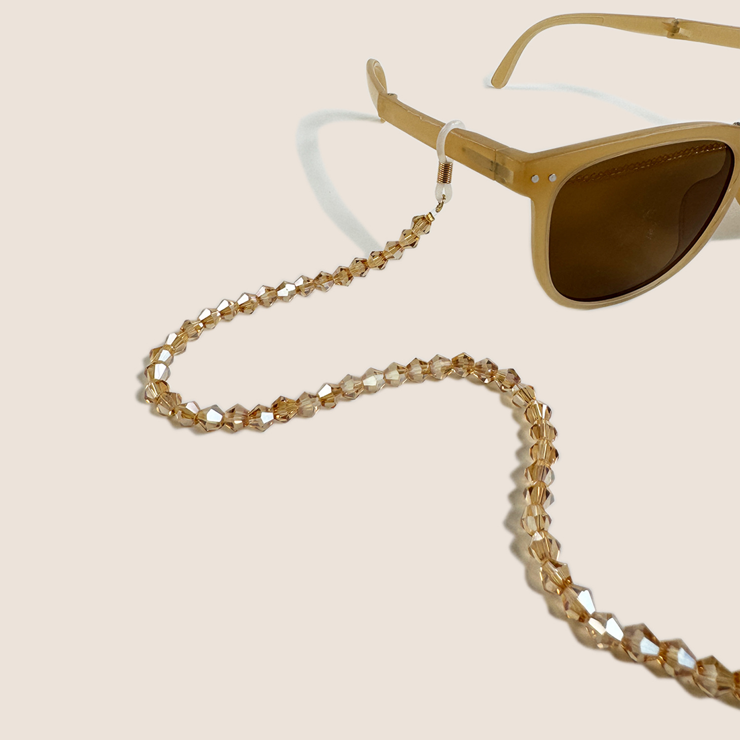 Handmade Crystal Glass Glasses - Sunglass Retainer Cord reseña y precio