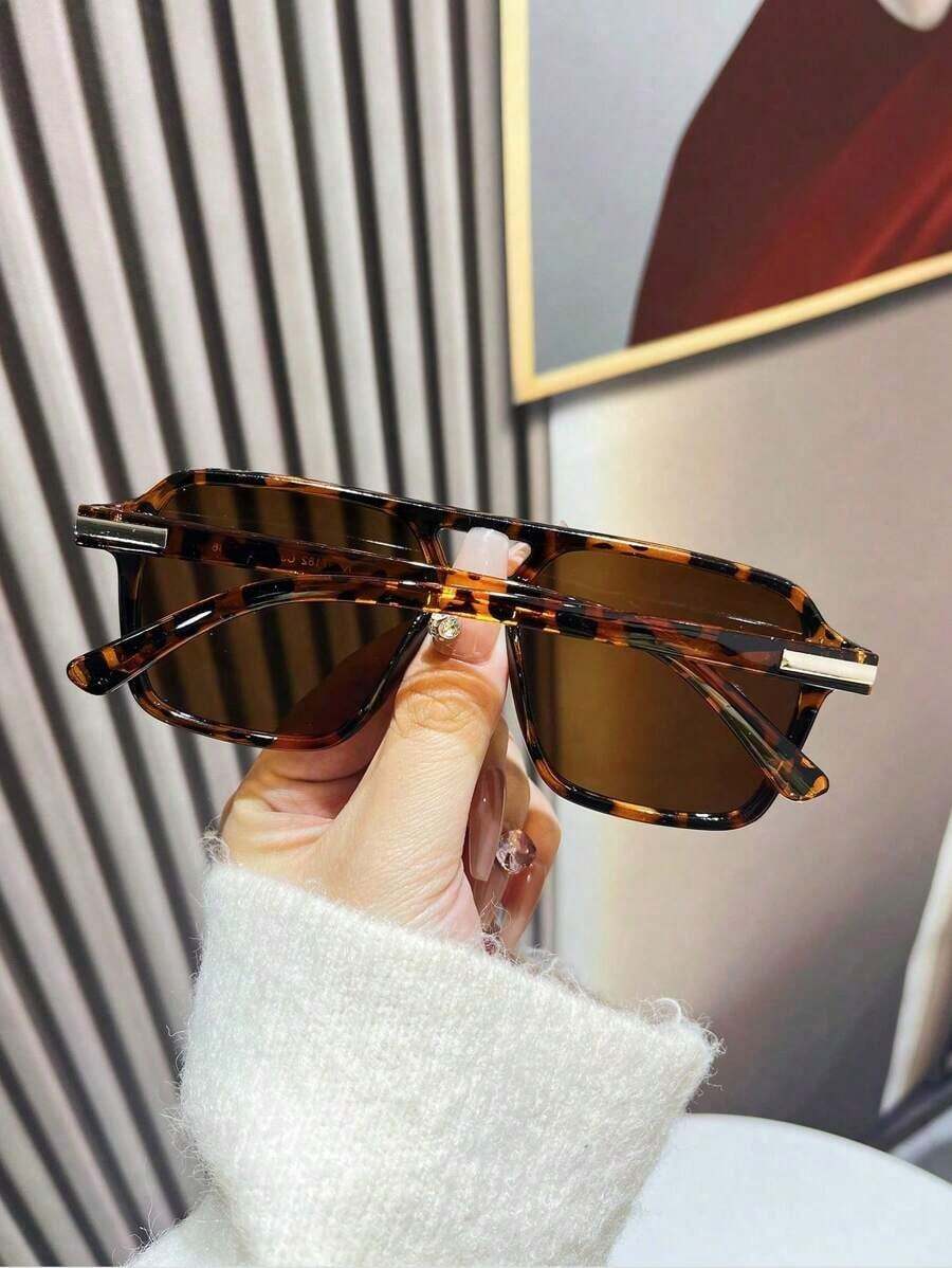 Fashion Double Bridge Aviator  - Sunglasses Aviator Polarized reseña y precio