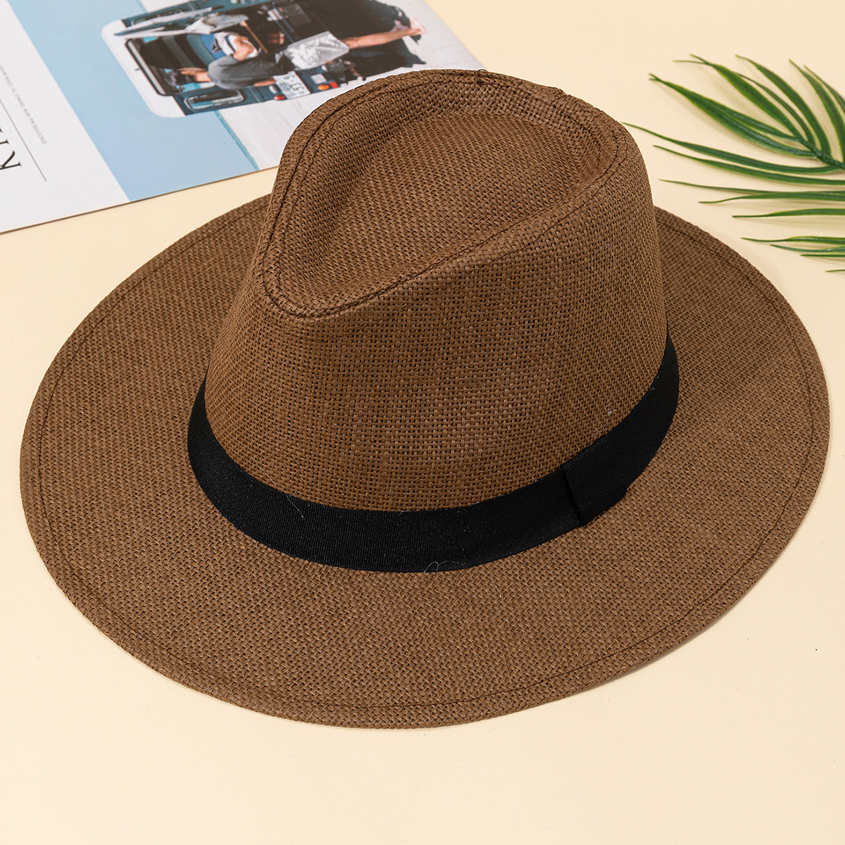 Hat, male, summer vacation, be - Bucket Hat Straw reseña y precio