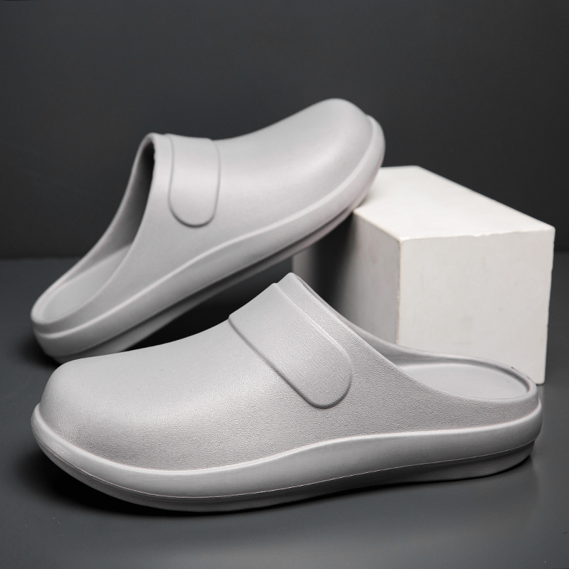 YUYIN Men Women EVA Chef Shoes - Flip Flop Leather Men reseña y precio